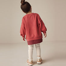 Load image into Gallery viewer, Red Smile Character Long Sleeve Top and Leggings Set (3mths-6yrs)
