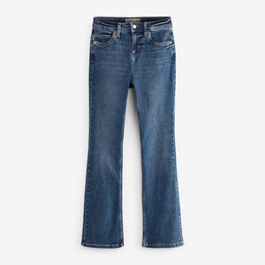 Dark Blue Supersoft Bootcut Jeans