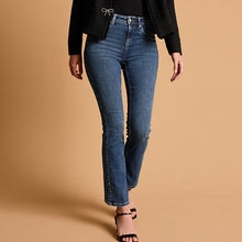 Load image into Gallery viewer, Dark Blue Supersoft Bootcut Jeans
