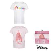 Load image into Gallery viewer, Disney Mickey &amp; Minnie - T-shirt Pink White
