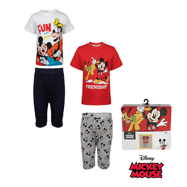 Disney Mickey & Minnie - Shortama Red White