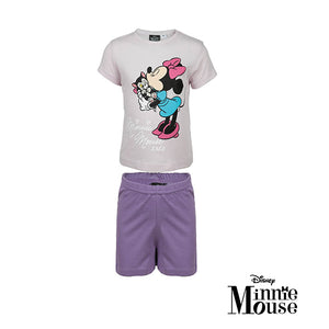 Disney Mickey & Minnie - Shortama Purple Red