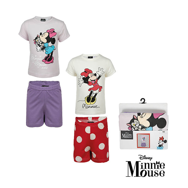 Disney Mickey & Minnie - Shortama Purple Red