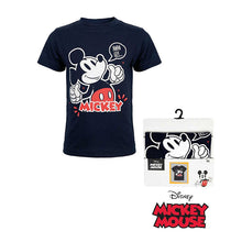 Load image into Gallery viewer, Disney Mickey &amp; Minnie - T-shirt Red Navy
