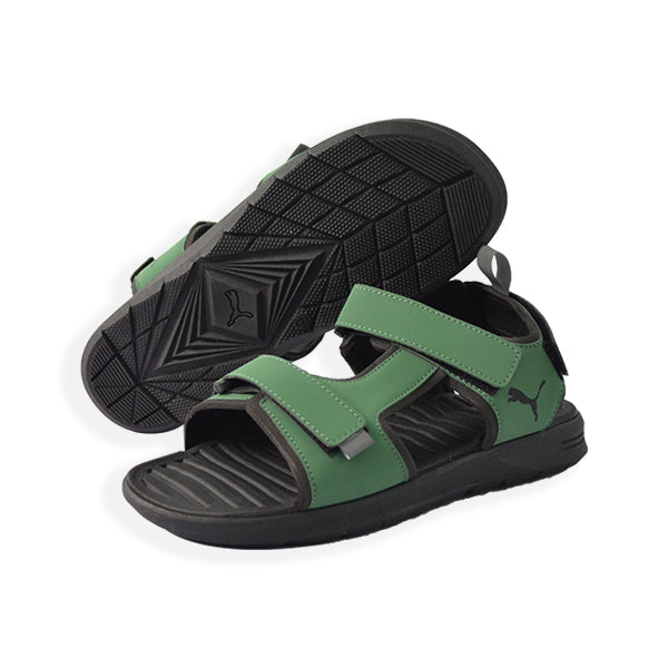 Puma best sale green sandals