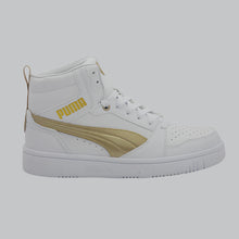 Load image into Gallery viewer, Women&#39;s Rebound v6 Metallic Dream Mid-Neck Sneakers
