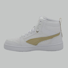 Load image into Gallery viewer, Women&#39;s Rebound v6 Metallic Dream Mid-Neck Sneakers
