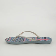 Load image into Gallery viewer, Wave Mix Blue/Grey Women Sandals
