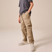 Load image into Gallery viewer, Tan Brown Utility Chino Trousers (3-12yrs)
