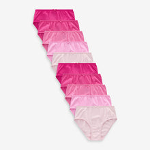 Load image into Gallery viewer, Pink Briefs 10 Pack (2-12yrs)

