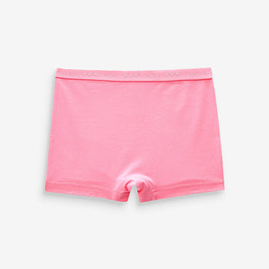 Bright Pink Short Briefs 5 Pack (2-12yrs)