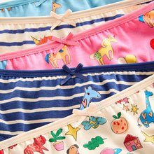 Load image into Gallery viewer, Pink/Blue Unicorn Character Briefs 7 Pack (1.5-10yrs)

