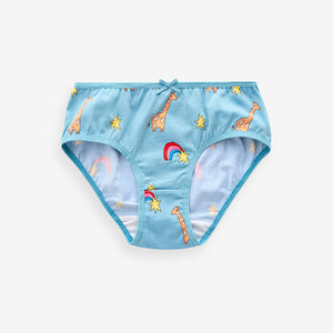 Pink/Blue Unicorn Character Briefs 7 Pack (1.5-10yrs)