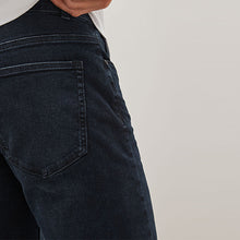 Load image into Gallery viewer, Blue Black Slim Fit Classic Stretch Jeans
