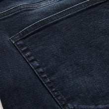 Load image into Gallery viewer, Blue Black Slim Fit Classic Stretch Jeans
