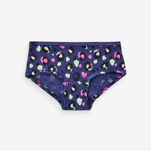 Load image into Gallery viewer, Pink/Purple Animal Print Hipsters 7 Pack (3-12yrs)
