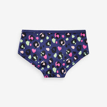 Load image into Gallery viewer, Pink/Purple Animal Print Hipsters 7 Pack (3-12yrs)

