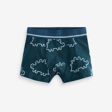 Load image into Gallery viewer, Linear Dino Print Pattern Trunks 5 Pack
