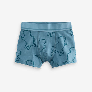 Linear Dino Print Pattern Trunks 5 Pack