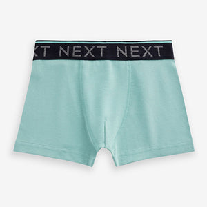 Muted Mineral Trunks 7 Pack (7-12yrs)