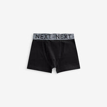 Load image into Gallery viewer, Black Autumn Waistbands Trunks 5 Pack (5-12yrs)
