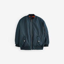 Load image into Gallery viewer, Navy Blue Bomber Jacket (3-12yrs)

