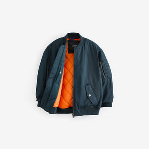 Navy Blue Bomber Jacket (3-12yrs)