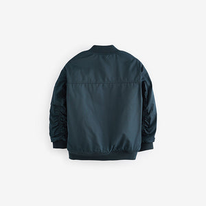 Navy Blue Bomber Jacket (3-12yrs)