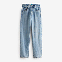 Load image into Gallery viewer, Mid Blue Rigid Straight Leg Jeans
