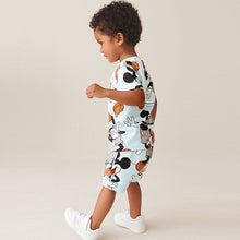 Load image into Gallery viewer, Blue Mickey Short Sleeve T-Shirt and Shorts Set (3mths-5-6yrs)
