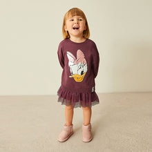 Load image into Gallery viewer, Purple Daisy Duck Disney Sequin Party Dress (3mths-6yrs)
