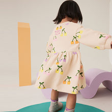 Load image into Gallery viewer, Multi Long Sleeve Jumper Dress (3mths-6yrs)
