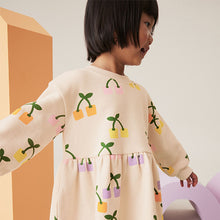 Load image into Gallery viewer, Multi Long Sleeve Jumper Dress (3mths-6yrs)
