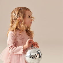 Load image into Gallery viewer, Pink Character Long Sleeve Mesh Dress (3mths-6yrs)

