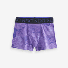 Load image into Gallery viewer, Bright Marble Print Trunks 7 Pack (5-12yrs)
