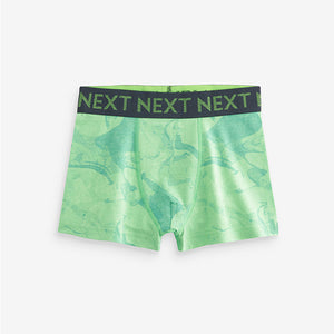 Bright Marble Print Trunks 7 Pack (5-12yrs)