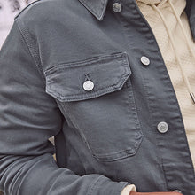 Load image into Gallery viewer, Blue Denim Trucker Jacket
