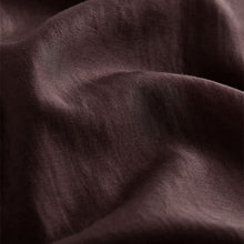 Load image into Gallery viewer, Wine Red Sheer Long Sleeve Oversized Shirt
