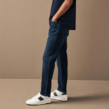 Load image into Gallery viewer, Blue Mid Indigo Slim Fit Motion Flex Jeans
