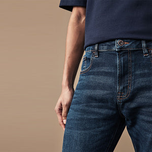 Blue Mid Indigo Slim Fit Motion Flex Jeans