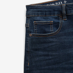 Blue Mid Indigo Slim Fit Motion Flex Jeans