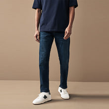 Load image into Gallery viewer, Blue Mid Indigo Slim Fit Motion Flex Jeans
