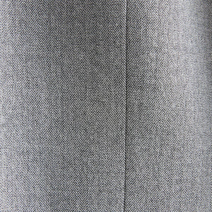 Grey Slim Fit Herringbone Suit Jacket