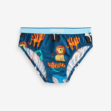 Load image into Gallery viewer, Bright Animals Cotton Briefs 7 Pack
