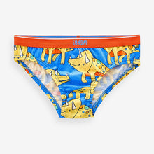 Load image into Gallery viewer, Bright Dinosaur Cotton Briefs 7 Pack (1.5-10yrs)
