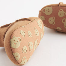 Load image into Gallery viewer, Tan Brown Warm Lined Baby Pull On Boots (0-24mths)
