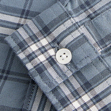 Load image into Gallery viewer, Blue Check Single Oxford Shirt (3-12yrs)
