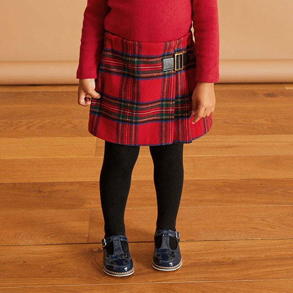 Red Kilt Skirt & Tights Set (3mths-6yrs)