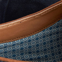 Load image into Gallery viewer, Navy Suede Derby Shoes
