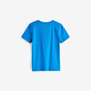 Blue Cobalt Regular Fit Short Sleeve T-Shirt